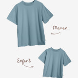 Duo Oversized T-Shirts Maman et enfant - La Mer