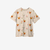 Duo Oversized T-Shirts Maman et enfant - Little Chicken