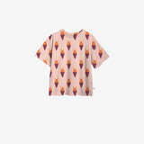 Oversized T-Shirt Crème Lapin